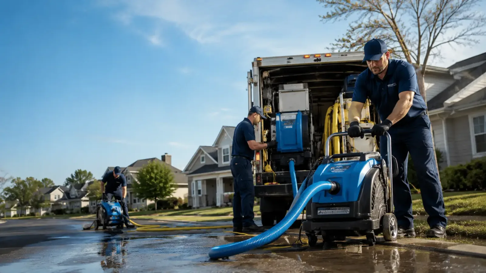 Flood Damage Cleanup in Dime Box, TX